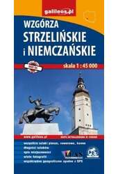 Mapa turystyczna - Wzgórza Strzelińskie i Niemcz.
