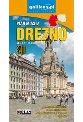 Plan miasta - Drezno 1:12 000