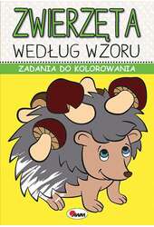Zadania do kolorowania Zwierzęta według wzoru