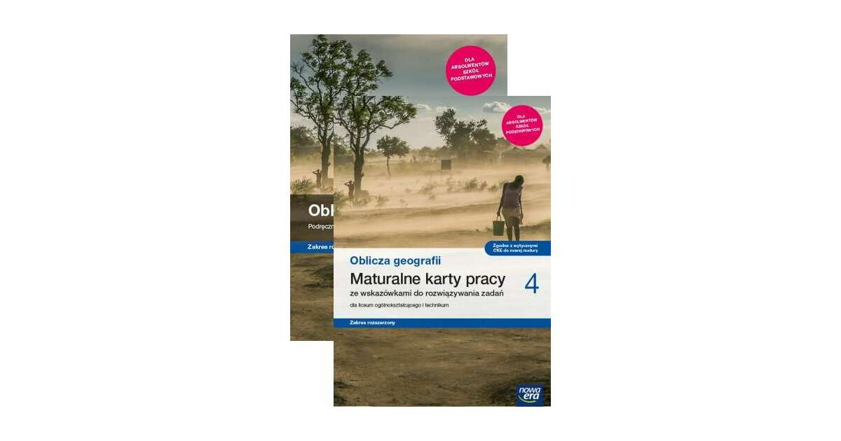 [Zestaw] Oblicza geografii 4 Podręcznik Zakres rozszerzony + Geografia