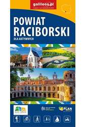 Mapa - Powiat Raciborski 1:50 000 wodoodporna