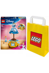 2W1 LEGO(R) DISNEY PRINCESS 43266 Suknia Kopciuszka+ LEGO Torba papierowa średnia 6315792