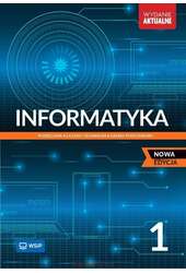 Nowa Informatyka Podręcznik liceum i technikum klasa 1 zakres podstawowy