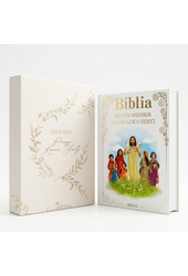 BIBLIA W PUDEŁKU PREZENT NA KOMUNIĘ PAMIĄTKA PIERWSZEJ KOMUNII ŚWIĘTEJ