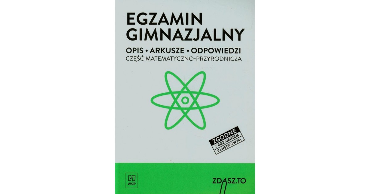 Egzamin gimnazjalny Część matematyczno-przyrodnicza - książka | Selkar
