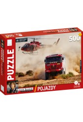 Puzzle Pojazdy Ciężarówka 500