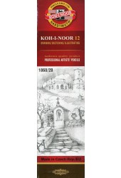 Ołówek grafitowy 1860/2B Gold Star 12 sztuk