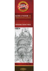 Ołówek grafitowy 12 sztuk 1500/3B