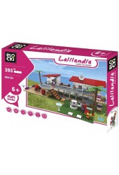 Klocki Blocki Lalilandia 393 elementy Willa na plaży
