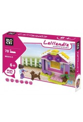 Klocki Blocki Lalilandia 70 elementów Weekend na działce