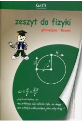 Zeszyt A5 Fizyka w kratkę 60 kartek