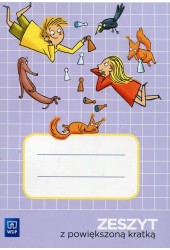 Zeszyt z powiększoną kratką