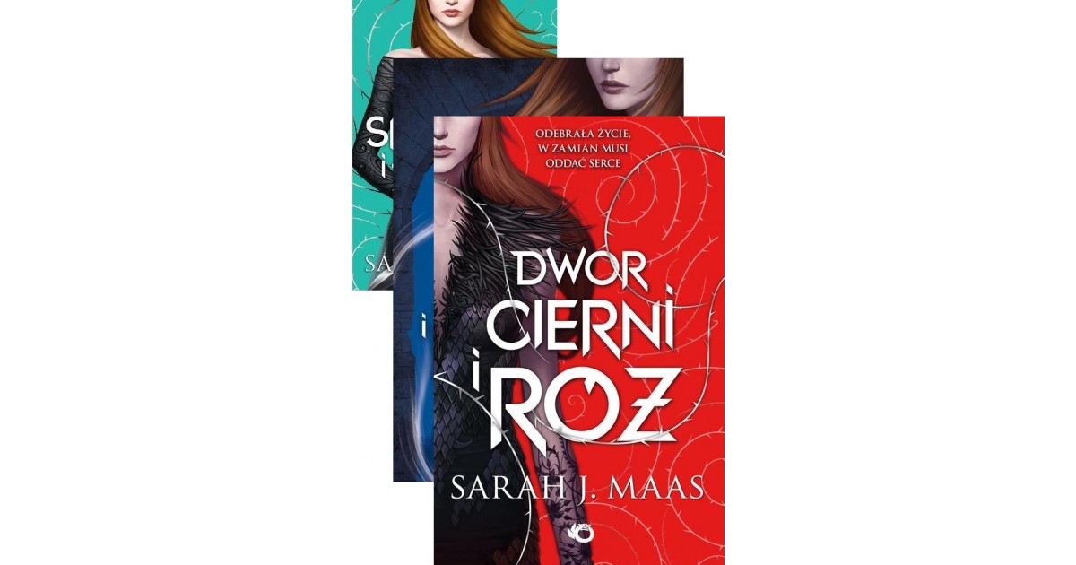 [Zestaw] Dwór cierni i róż + Dwór mgieł i furii + Dwór skrzydeł i zguby