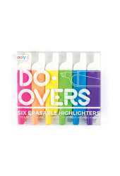 Wymazywalne flamastry neonowe dwustronne zakreślacze 6 sztuk