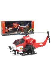 Duży Helikopter Strażacki Ratunkowy ze Strażakiem