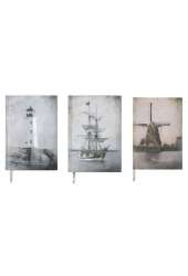 Brulion A5 w kratkę 120 kartek Lam Holland mix