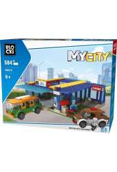 Klocki blocki MyCity Myjnia 584 elementy