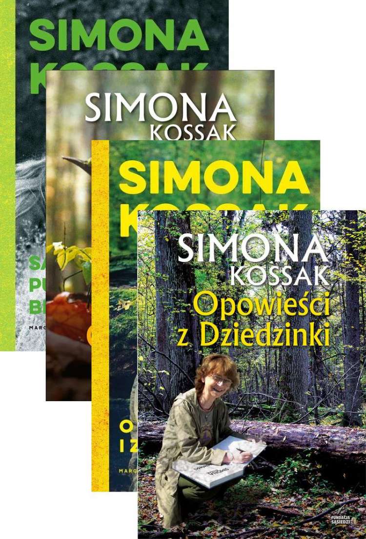 [Zestaw] Saga Puszczy Białowieskiej + Opowieści Simony Kossak + O ziołach i zwierzętach + Opowieści z Dziedzinki