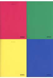 Zeszyt A4 w kratkę 60 kartek Colors 5 sztuk mix