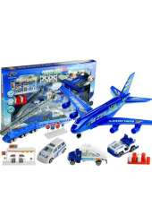 Zestaw lotnisko samolot 1:87 30 elementów
