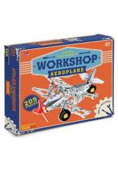 Metalowy zestaw do skręcania Samolot Workshop Aeroplane