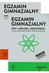 [Zestaw] 2x Egzamin gimnazjalny Część humanistyczna + Część matematyczno-przyrodnicza