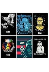 Zeszyt A4 w kratkę 54 kartki Star Wars 10 sztuk mix