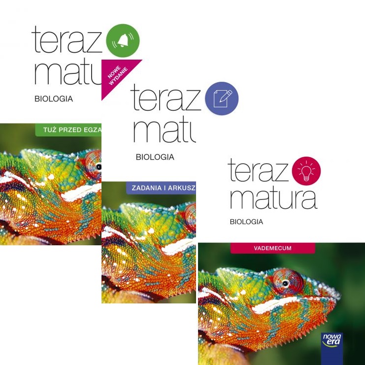 [Zestaw] Teraz matura Biologia Tuż przed egzaminem + Vademecum