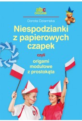 Niespodzianki z papierowych czapek czyli origami modułowe z prostokąta