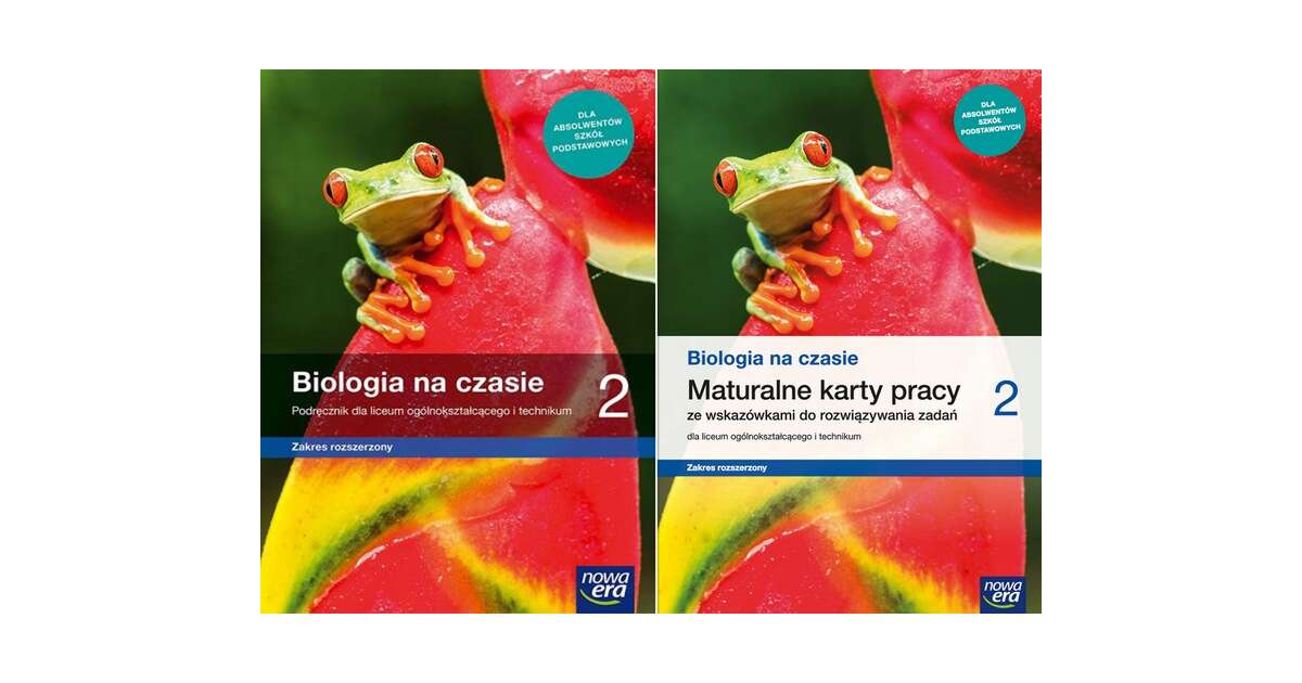 [Zestaw] Biologia na czasie 2 Podręcznik Rozszerzony. + Karty Pracy
