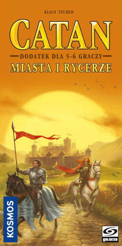 Catan: Miasta i Rycerze 5/6 graczy GALAKTA