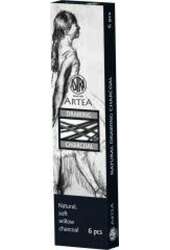 Węgiel rysunkowy 6 sztuk 6-8 mm