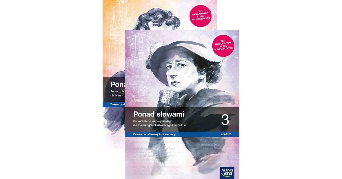 Zestaw język polski Ponad słowami podręcznik klasa 3 część 1 liceum i