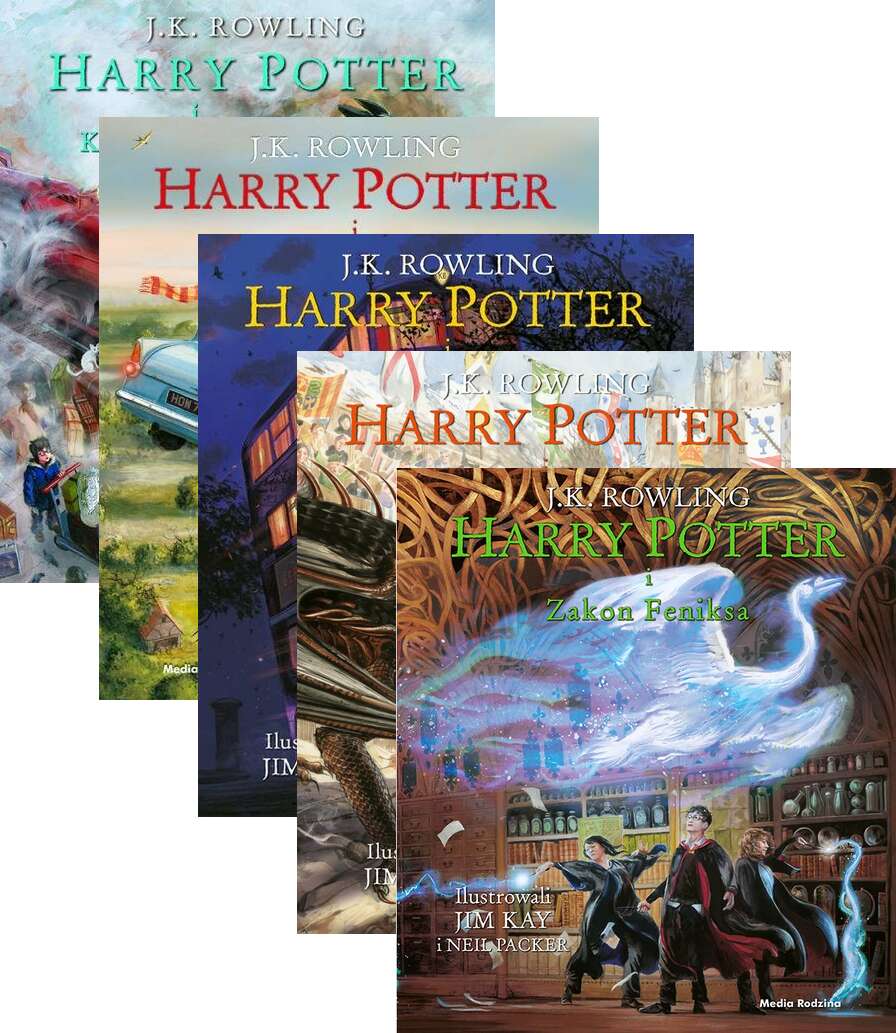 [Zestaw] Harry Potter i kamień filozoficzny ilustrowany + Harry Potter