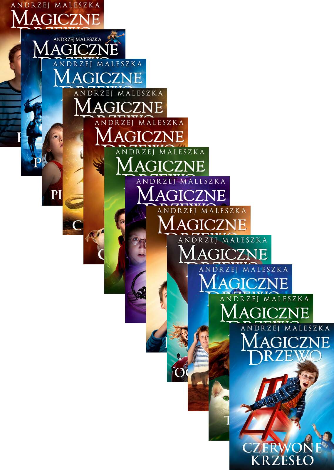 [Zestaw] 12w1 Magiczne Drzewo Czerwone krzesło + Tajemnica mostu