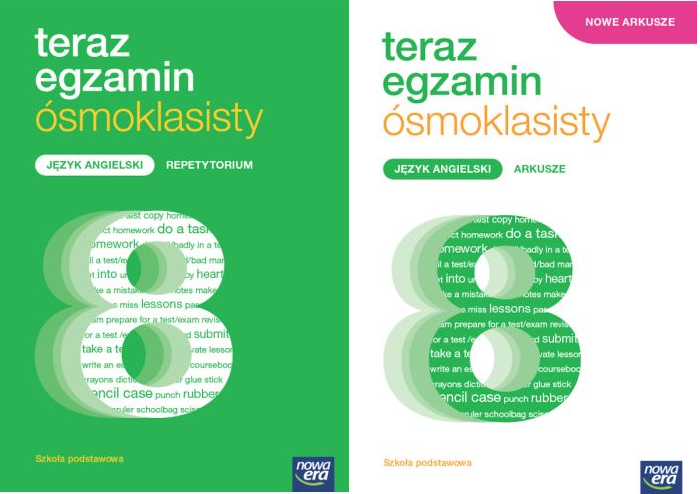 [Zestaw] Teraz egzamin ósmoklasisty Język angielski Repetytorium