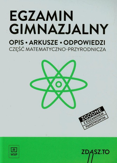 Egzamin gimnazjalny Część matematyczno-przyrodnicza - książka | Selkar