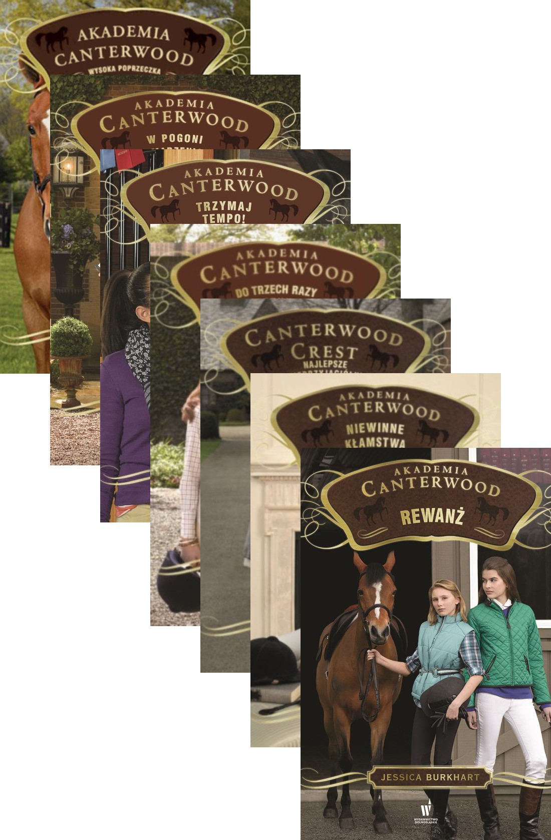 [Zestaw] Akademia Canterwood 1 Wysoka poprzeczka + Akademia Canterwood